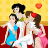 play 3 Hot Girls Kiss