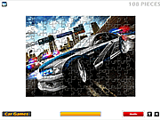 play Fast Cars - Jigsaw