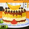 play Banana Cheese Cake Decoration