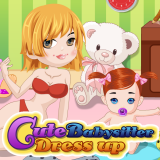 play Cute Babysitter Dress Up