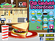 play Club Sandwich Decoration