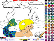 play Mermaid Coloring