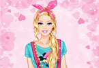 Barbie Childish Style Dress Up