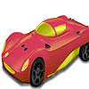 play Red Sport Concept Car Coloring