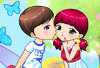 Love Kiss Couple Dress Up