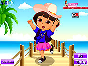 play Dora Explorer Adventure Dressup
