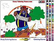 play Bear Coloring