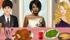 Celebrity Games : Thanksgiving Dinner With The Stars