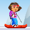 play Dora Ski Jump
