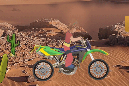 play Bakugan Sahara Bike
