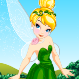 play Tinker Bell Facial Makeover