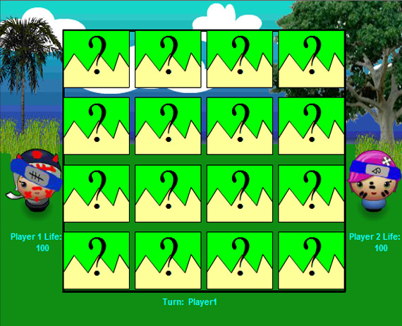 play Concentration Battle