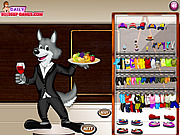 play Wolf Waiter Dressup
