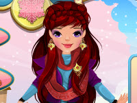 play Winter Circle Scarf Dress Up