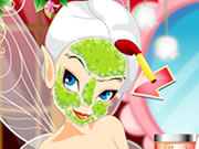 play Tinker Bell Facial Makeover