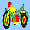 Fast Colorful Motorbike Coloring