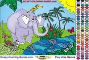 play Coloring Elephant