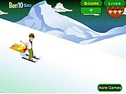 play Ben 10 Ski