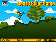 play Ben10 Riding The Bike