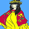 play Little Kimono Coloring