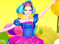 play Barbie Ballerina Dress Up