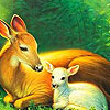 play Beautiful Tired Deers Puzzle