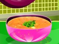 play Make Potato, Tomato And Rosemary Soup