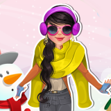 play Winter Circle Scarf Dressup