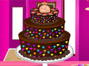 play Colored Chocolate Cake