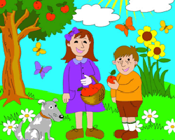 play Coloring Page With Kids