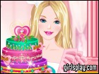 play Barbies Diamond Cake