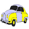 play Old Cool Car Coloring