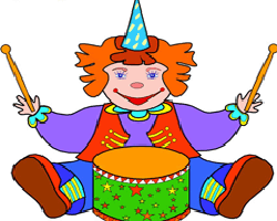 play Clown Coloring