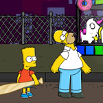 play Kick Ass Homer