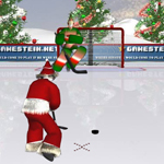 play Santas Hockey Shootout