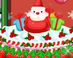 play Frozen Christmas Cake