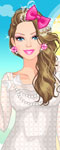 play Barbie Lace Fashion Dress Up