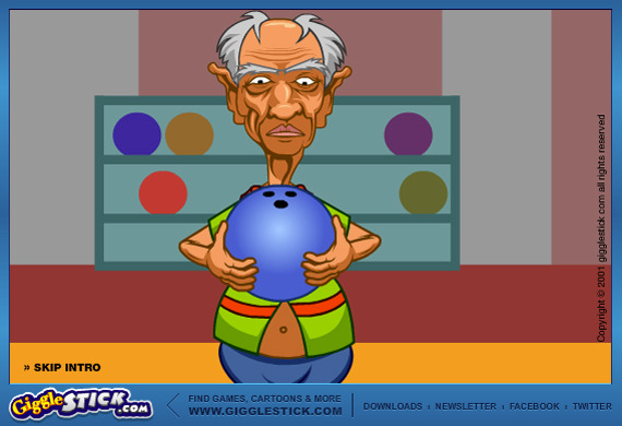 play Grampa Grumble(Tm) Bowling