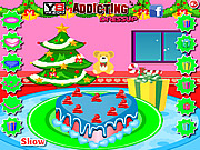 play Merry Christmas Cake Decorations
