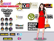 play Miley Cyrus Dressup 2012