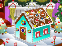 play Gingerbread House Decoration