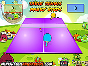 play Table Tennis Angry Birds