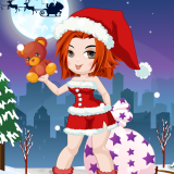 play Christmas Eve Girl Dress Up