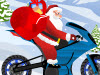 play Santa Claus On Bike