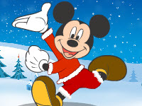 play Christmas Mickey Dressup