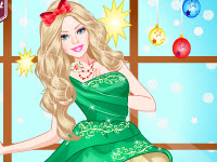 play Barbie Christmas Princess Dress Up