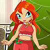 play Bloom Doll Christmas Dressup