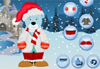 play Christmas Bear Dress Up