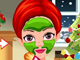 play Facial Miss Santa