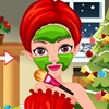 play Facial Miss Santa